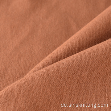 100% Bio-Baumwolle Jersey Plain Dyed Fabric